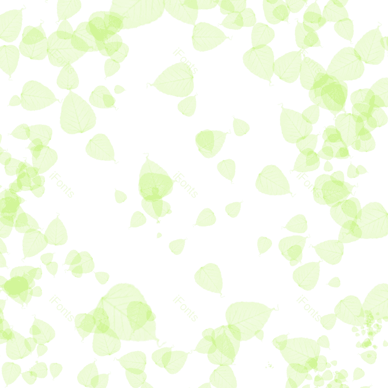 树叶图片,树叶背景元素,手绘树叶PNG,免抠素材